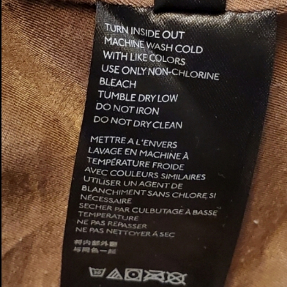 Free People We The Free Fenix Vegan Moto Buckle Biker Cool Leather Jacket Sz Med - Picture 5 of 13